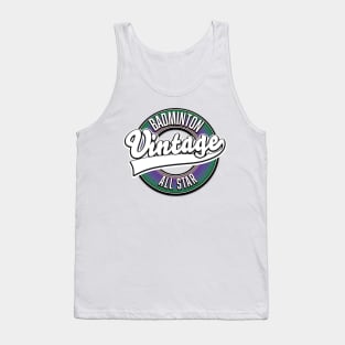 Badminton Vintage All Star Logo Tank Top